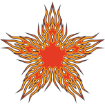  Abstract Flames Design    Favicon Preview 