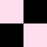 Black  Pink Checker Pattern Favicon 