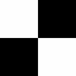 Black  White Checker Pattern Favicon 