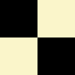 Black  Yellow Checker Pattern Favicon 