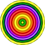 Colourful Spiral Favicon 