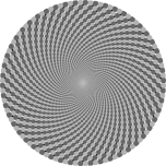 Optical Illusion Vortex Favicon 