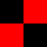 Red  Black Checker Pattern Favicon 