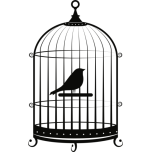 Bird In Cage Favicon 