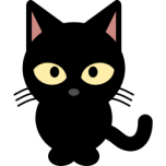 Black Cat Favicon 
