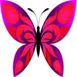 Butterfly  Colour Favicon 