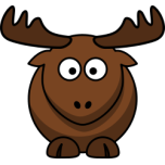 Cartoon Elk Favicon 