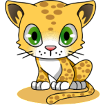 Cartoon Leopard Favicon 