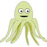Cartoon Octopus Favicon 