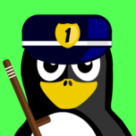 Cop Penguin Favicon 