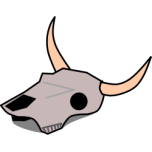 Cow Skull Favicon 