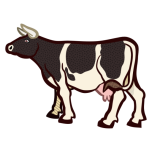 Cow Favicon 