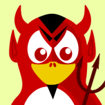 Devil Penguin Favicon 