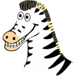 Drawn Zebra Favicon 