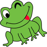 Funny Frog Favicon 