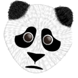Fuzzy Panda Bear Favicon 
