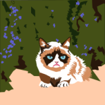 Grumpy Cat Favicon 