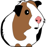 Guinea Pig Illustration Favicon 