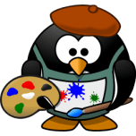 Painter Penguin Favicon 
