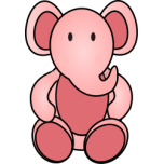 Pink Elephant Favicon 