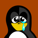 Sad Penguin Favicon 
