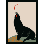 Sea Lion Zoo Poster Favicon 