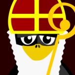 Sinterklaas Penguin Favicon 