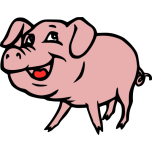 Smiling Pig Favicon 