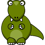 Tyrannosaurus Favicon 