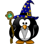 Wizard Penguin Favicon 