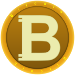 Bitcoin Coin Favicon 