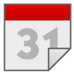 Calendar File Icon Favicon 