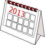 Calendar Past Year Favicon 