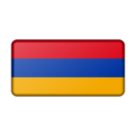 Armenia Flag Bevelled Favicon 