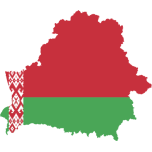 Belarus Map Flag Favicon 