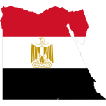 Egypt Flag Map Favicon 