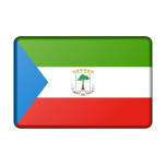 Equatorial Guinea Flag Bevelled Favicon 