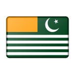 Flag Of Azad Kashmir Bevelled Favicon 