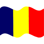 Flag Of Chad Wave Favicon 