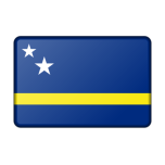 Flag Of Curacao Bevelled Favicon 