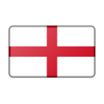 Flag Of England Bevelled Favicon 