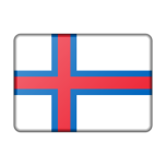Flag Of Faroe Islands Bevelled Favicon 