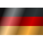 Flag Of Germany With Wind Favicon 