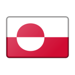 Flag Of Greenland Bevelled Favicon 