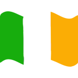 Flag Of Ireland Wave Favicon 