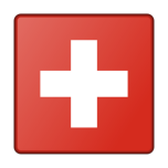 Flag Of Switzerland Bevelled Favicon 