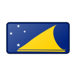 Flag Of Tokelau Bevelled Favicon 