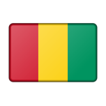 Guinea Flag Bevelled Favicon 