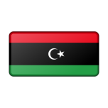 Libya Flag Bevelled Favicon 