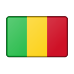Mali Flag Bevelled Favicon 
